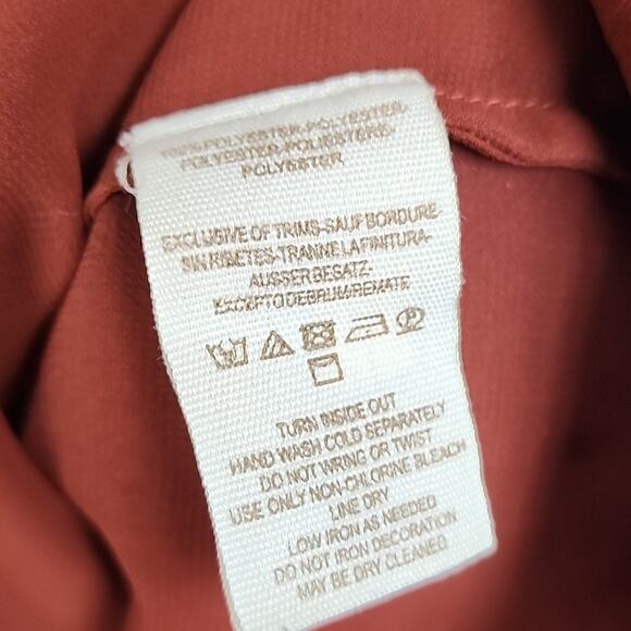 Free People Frances Bean XS Beaded Rust Dress - Picture 6 of 9